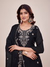 Krishna Vol 2 Designer Moss Silk Plazzo Suit Set Wholesale Collection